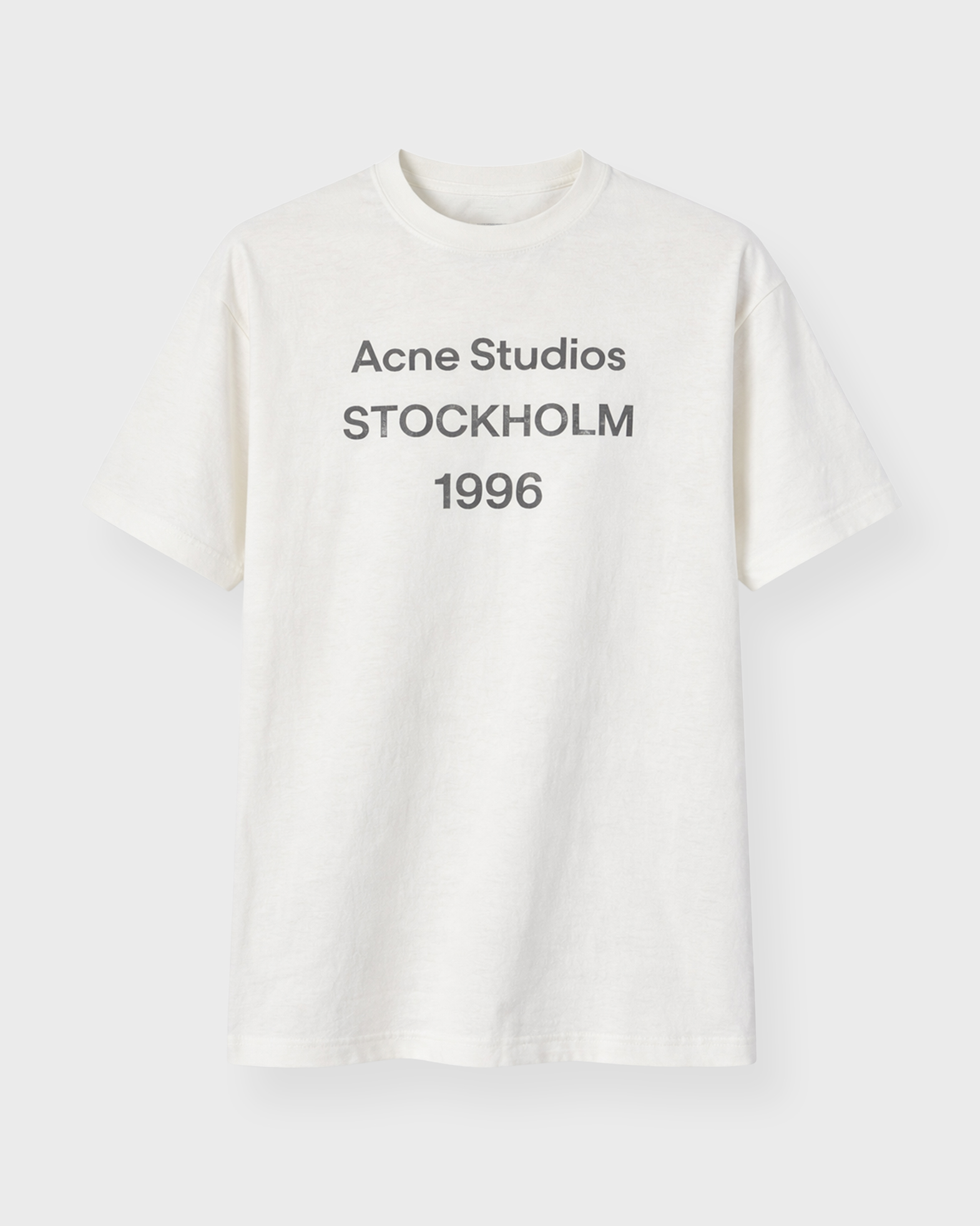 Acne Studios Women's White T-Shirt Fn-Ux-Tshi000013 M-L