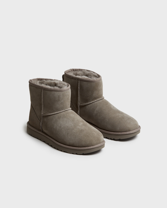 Ugg Boots W Classic Mini II Grå/Brun  US 10 (EUR 41)