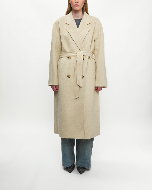 Acne Studios Kappa Double-Breasted Wool Clay 38
