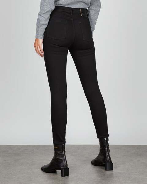 Jeans Peg Blk FW21 Svart 2