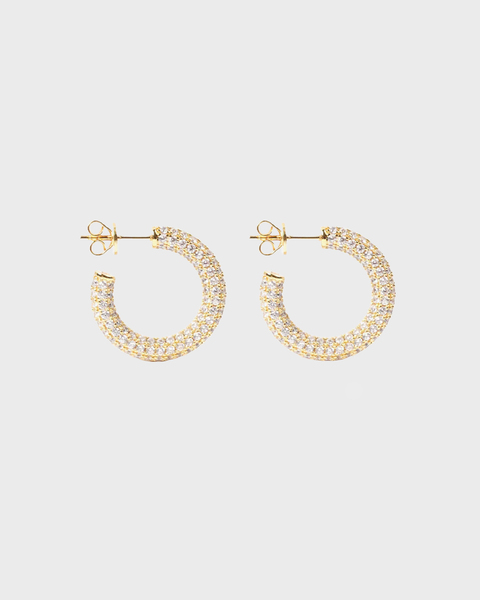 Colorful hoop Guld/vit ONESIZE 1