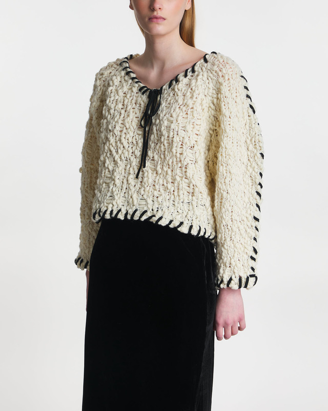 By Malene Birger Tröja Milea Vit L