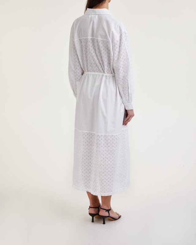 Skall Studio Klänning Ava Shirt Vit 34