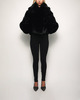Acne Studios Jacket Faux Fur Collar  Black 34