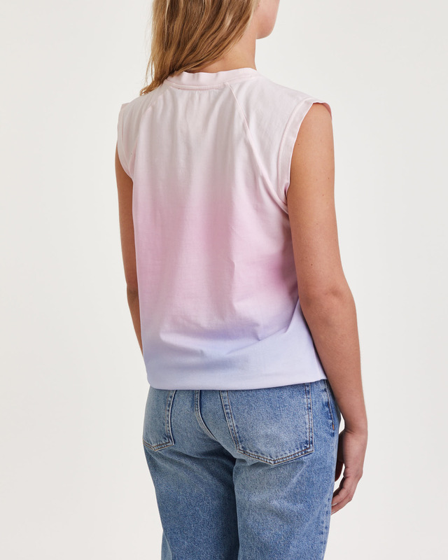 Acne Studios Tanktop Screen Print Rosa/blå XS