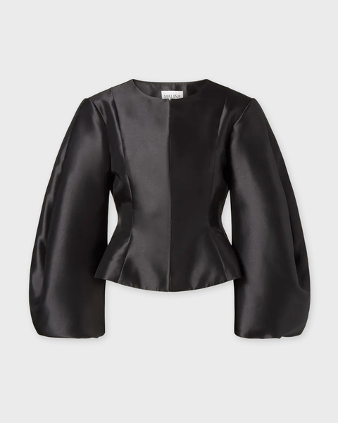 Blus Vendela Balloon Sleeve Svart 1