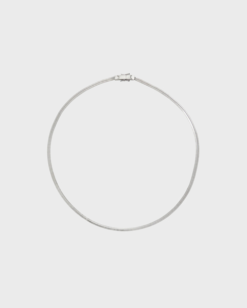Necklace Herringbone Chain Silver ONESIZE 1