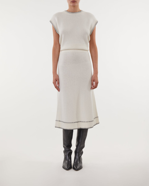 Skirt Adele Vit/svart 2