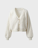 Wakakuu Icons Cardigan Boucle Cream XS-S