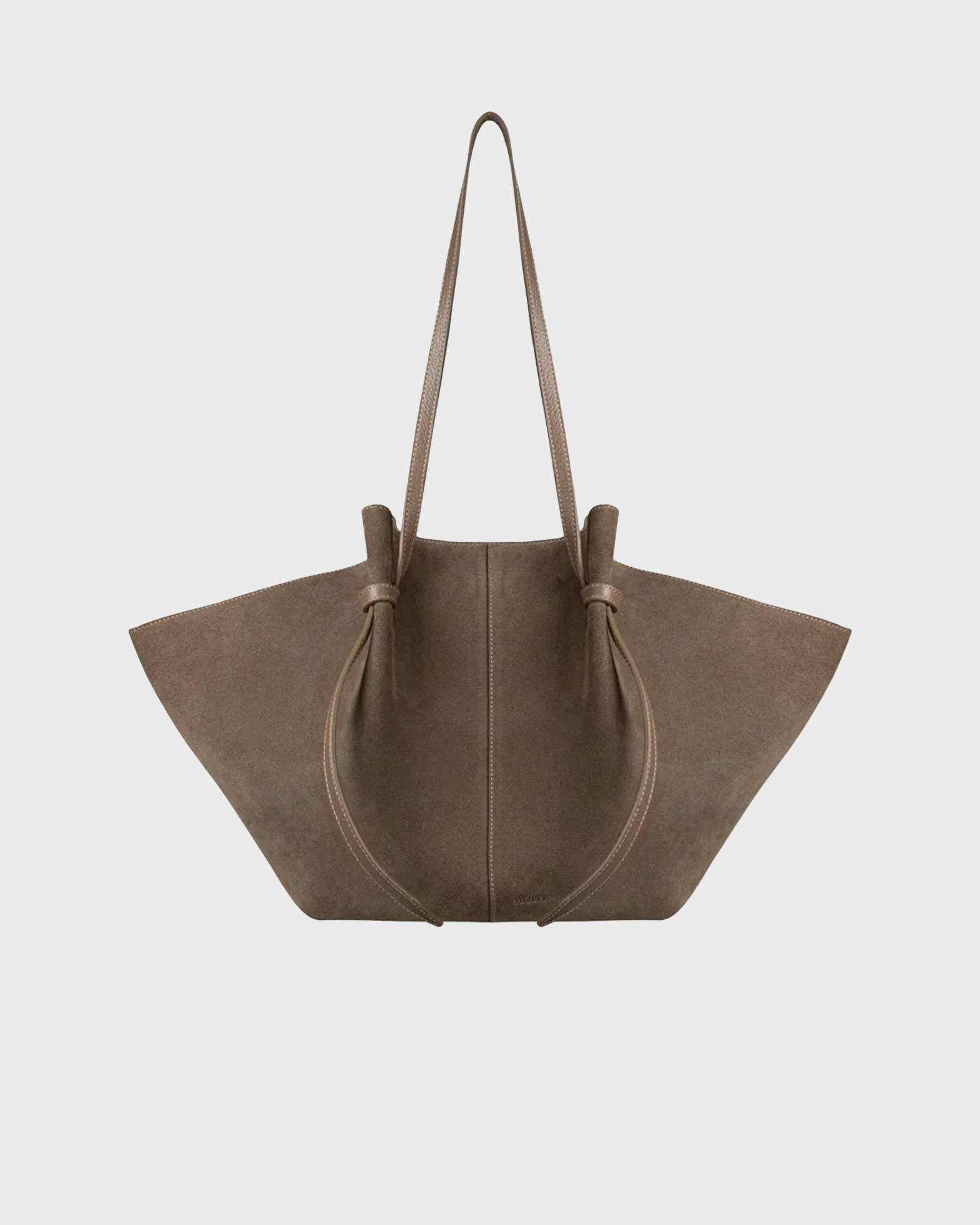 Yuzefi Väska Large Mochi Suede Taupe