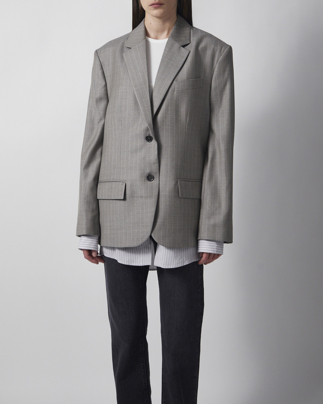 Acne Studios Blazer Layered Suit Grey 34
