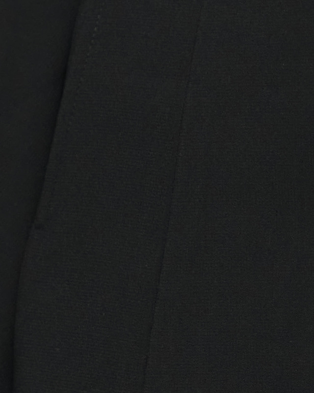 Ganni Jacket Bonded Crepe Curve Black 34