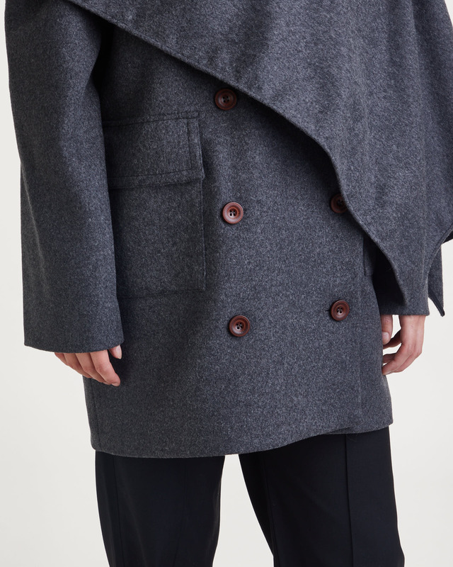 The Garment Coat Manhattan Drape Grey UK 10 (EUR 38)