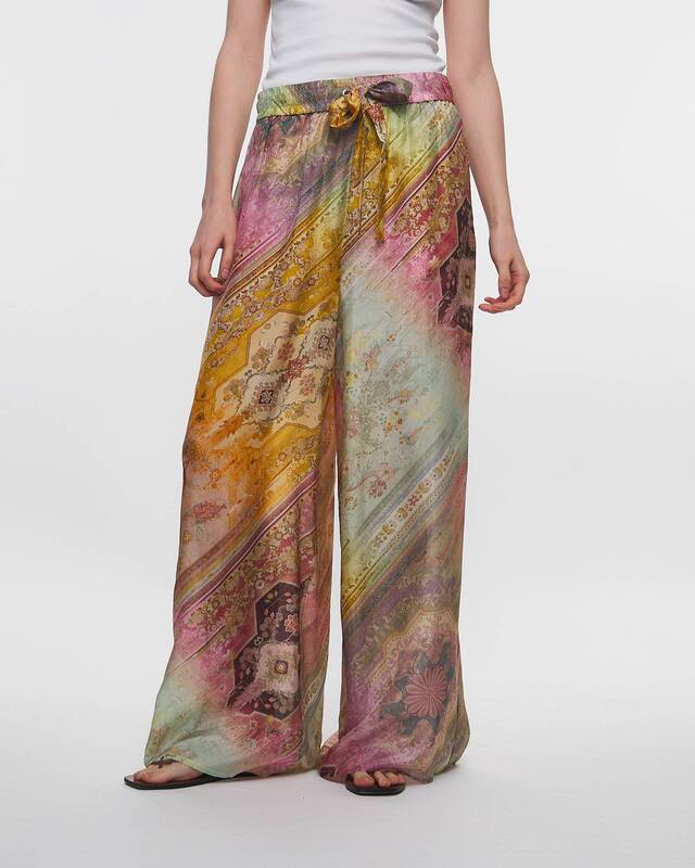 Zimmermann Byxor Tallow Relaxed Multicolor 2 (M-L)