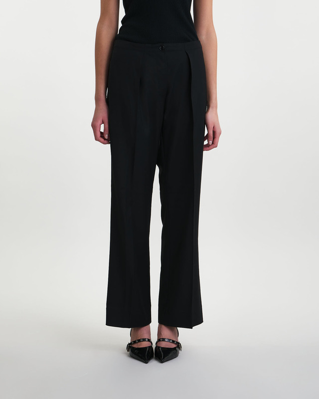 Acne Studios Byxor Herringbone Suit Svart 38