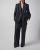 Dagmar Byxor relaxed suit pinstripe Pinstripe 40