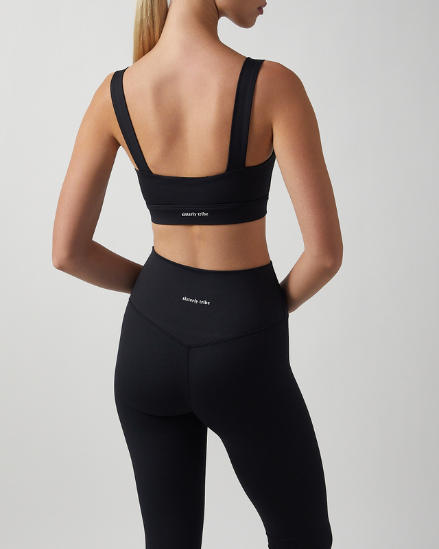 Sisterly tribe Top Softsculpt Sweetheart Black XL