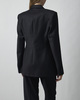 Dagmar Blazer Fitted Wool Black 36