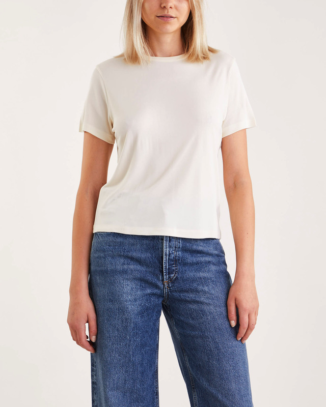 KHAITE T-Shirt Emmylou Cream XS