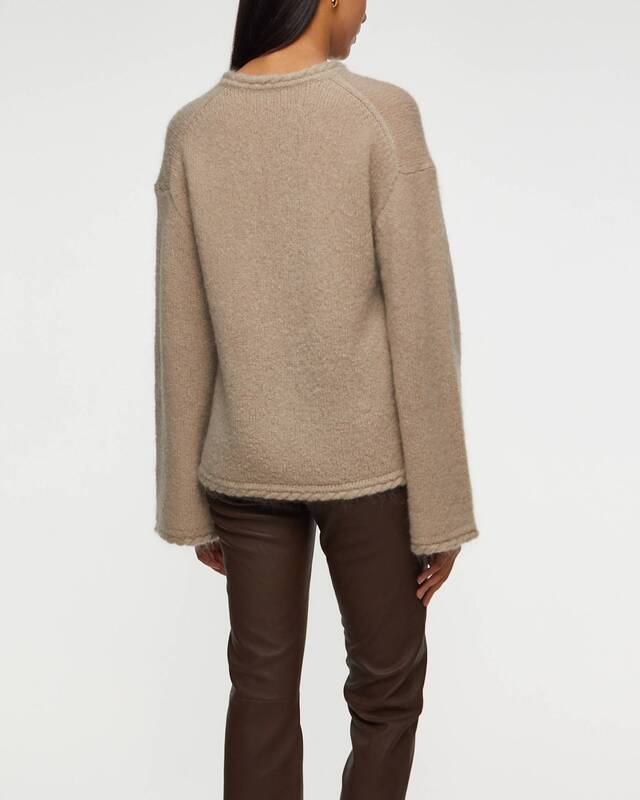 By Malene Birger Sweater Cierra Braid Grå M