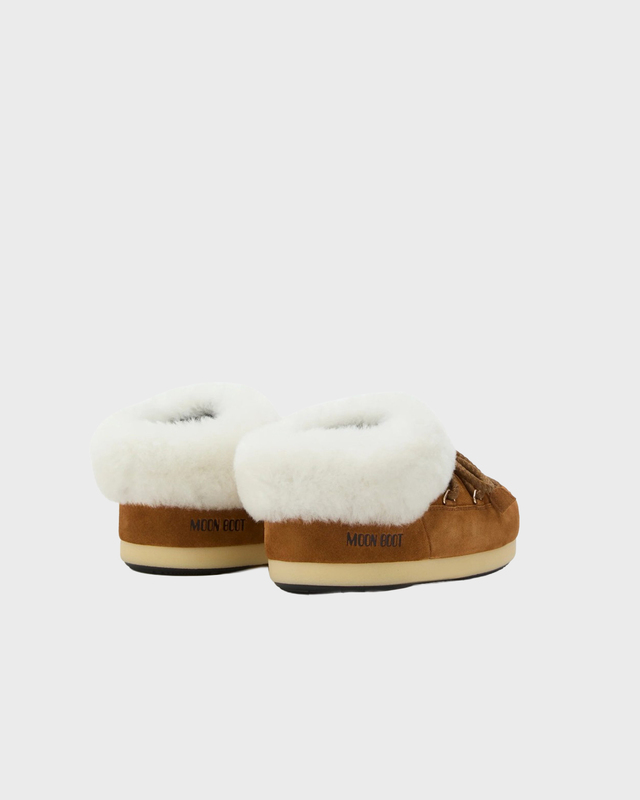 Moon Boot Sko med åpen hæl MB EVX Suede Cognac 37/38