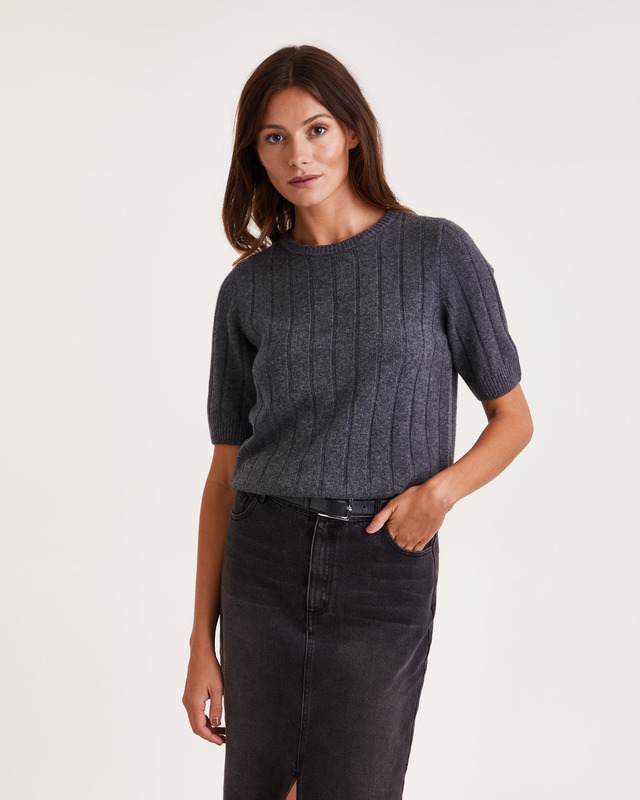 Wakakuu Icons Topp Alma Knit Grå S