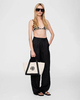 Anine Bing Bag Small Cara Tote Tan ONESIZE