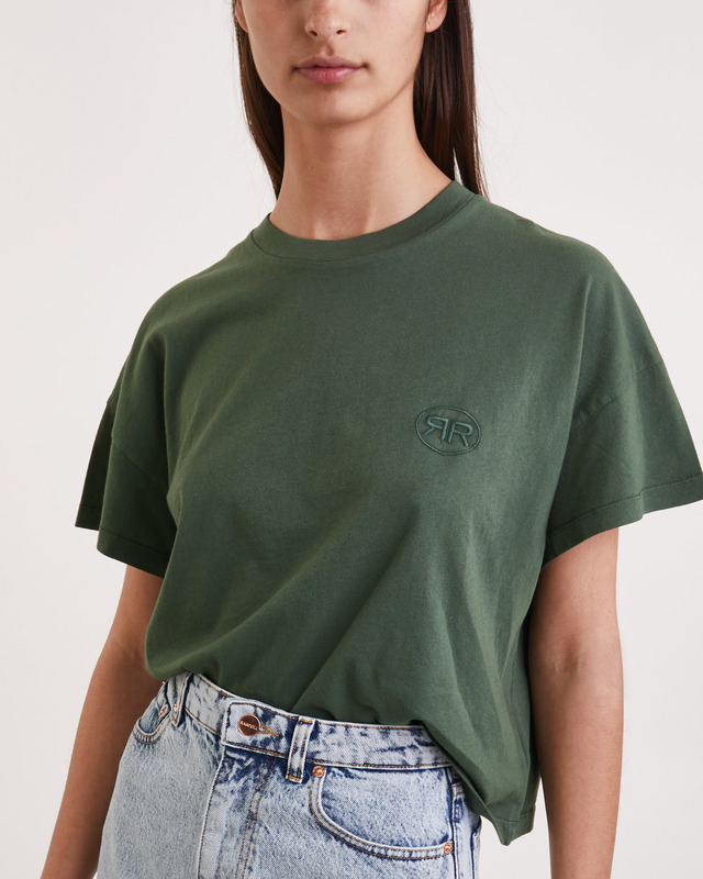 Ragdoll LA T-Shirt Cropped Tee Green L