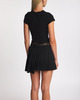 Acne Studios Skirt Asymmetric Pleated Black 36
