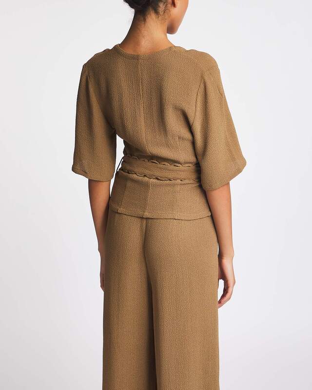 By Malene Birger Blouse Ullas Ljusbrun 42