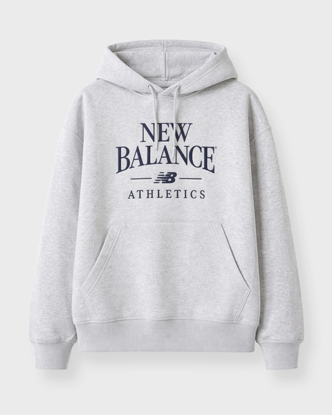 Hoodie Trackside Fleece Grå 1