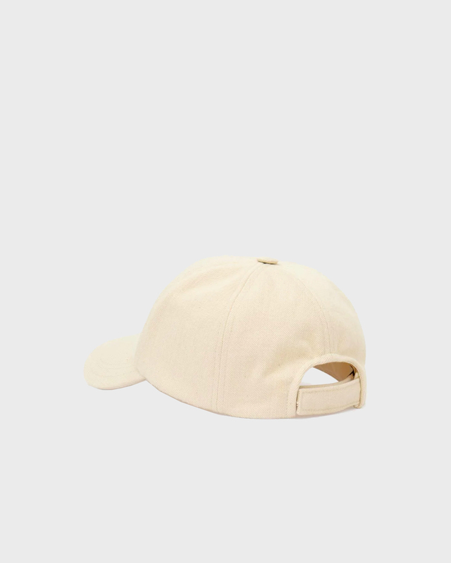 Isabel Marant Cap Tyron Logo Ecru ONESIZE