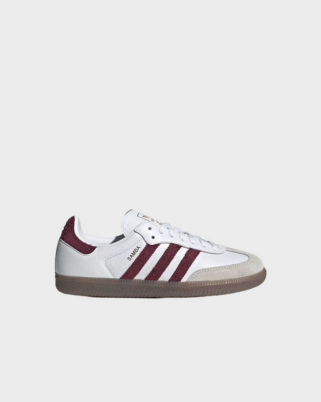 Adidas Sneakers Samba OG W White/Burgundy UK 7 (EUR 40 2/3)