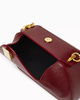 Yuzefi Bag Oyster Clutch Mini  Bordeaux ONESIZE