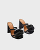 ATP Atelier Klackskor Fossalto Black Vacchetta Svart EUR 38