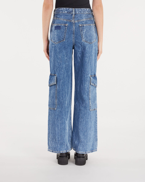 Crinkle Denim Angi Mid blue  2