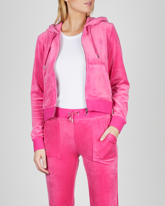 Juicy Couture Hoodie Robertson Classic Hallonröd M