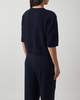 Wakakuu Icons Top Venice Wool Cashmere Navy XL