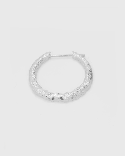 Earring Big Hoop Silver ONESIZE 1