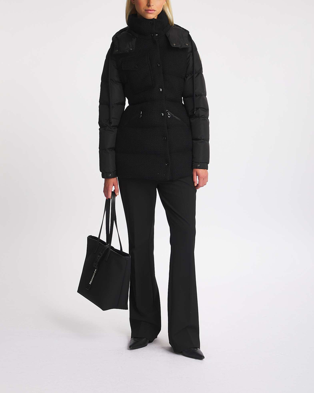 Moncler Artigny Long Coat Black MONCLER 1 (S)