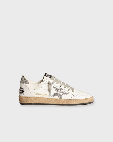 Sneakers Ballstar Nappa Glitter Star Silver/vit 1