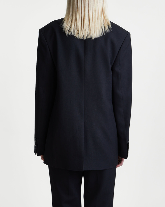Acne Studios Kavaj Single-Breasted Chestnut  Svart 42