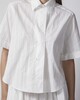 Dagmar Skjorta Short Sleeve Cotton White 38