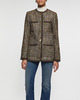 Golden Goose Deluxe Brand Jacka Journey Long Boxy Tweed Brun IT 44 (EUR 38)