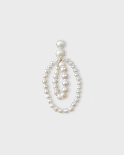 Earrings Petite Wrapped Pearl ONESIZE 1