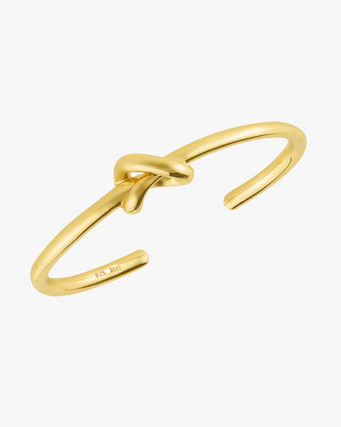 Bracelet Knot Cuff Gold ONESIZE 1