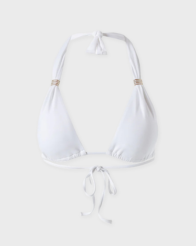 Melissa Odabash Bikini Top Grenada White L