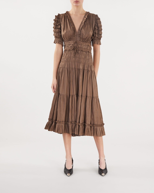 Ulla Johnson Carine Klänning Taupe US 6 (EUR 38)