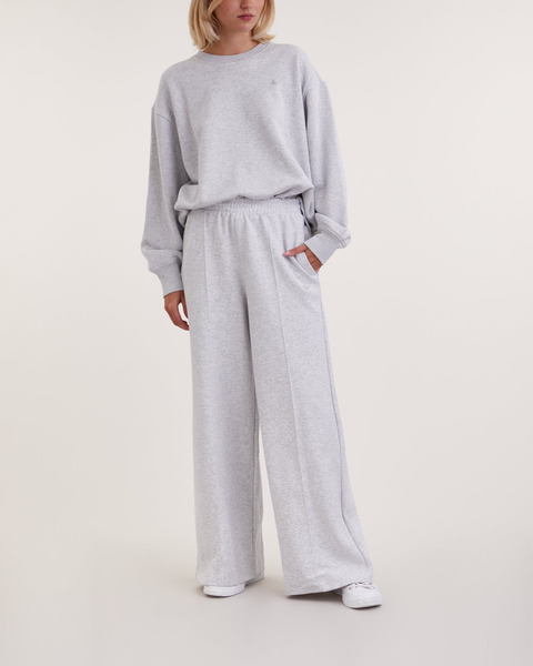 Trousers Wide Leg Pant Grå 1