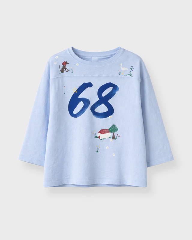 Mother Denim  Sweater The Footballer Röd M